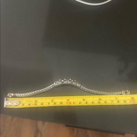 John Hardy Dot Jaisalmer Silver, Pearl and 18k Gold Accented Bracelet - Picture 5 of 5